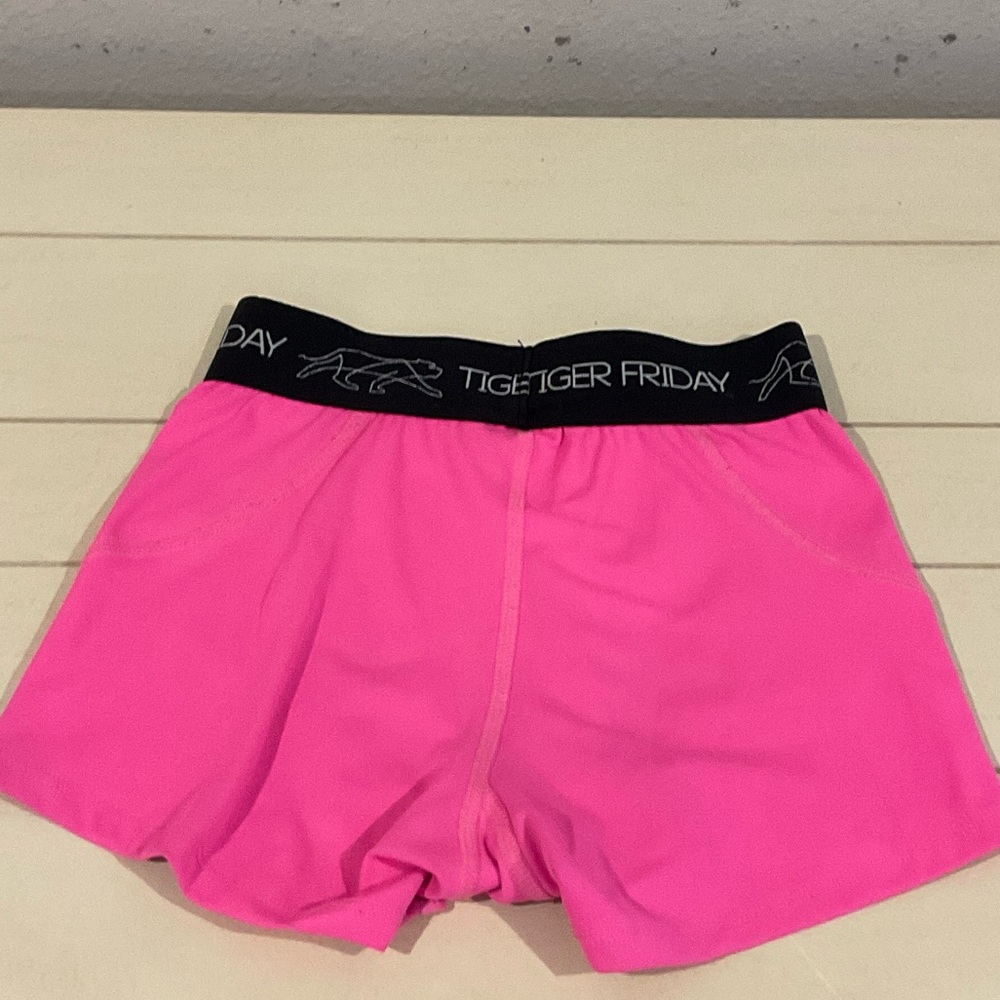 Tiger Friday Women's Athletic Pink Shorts
